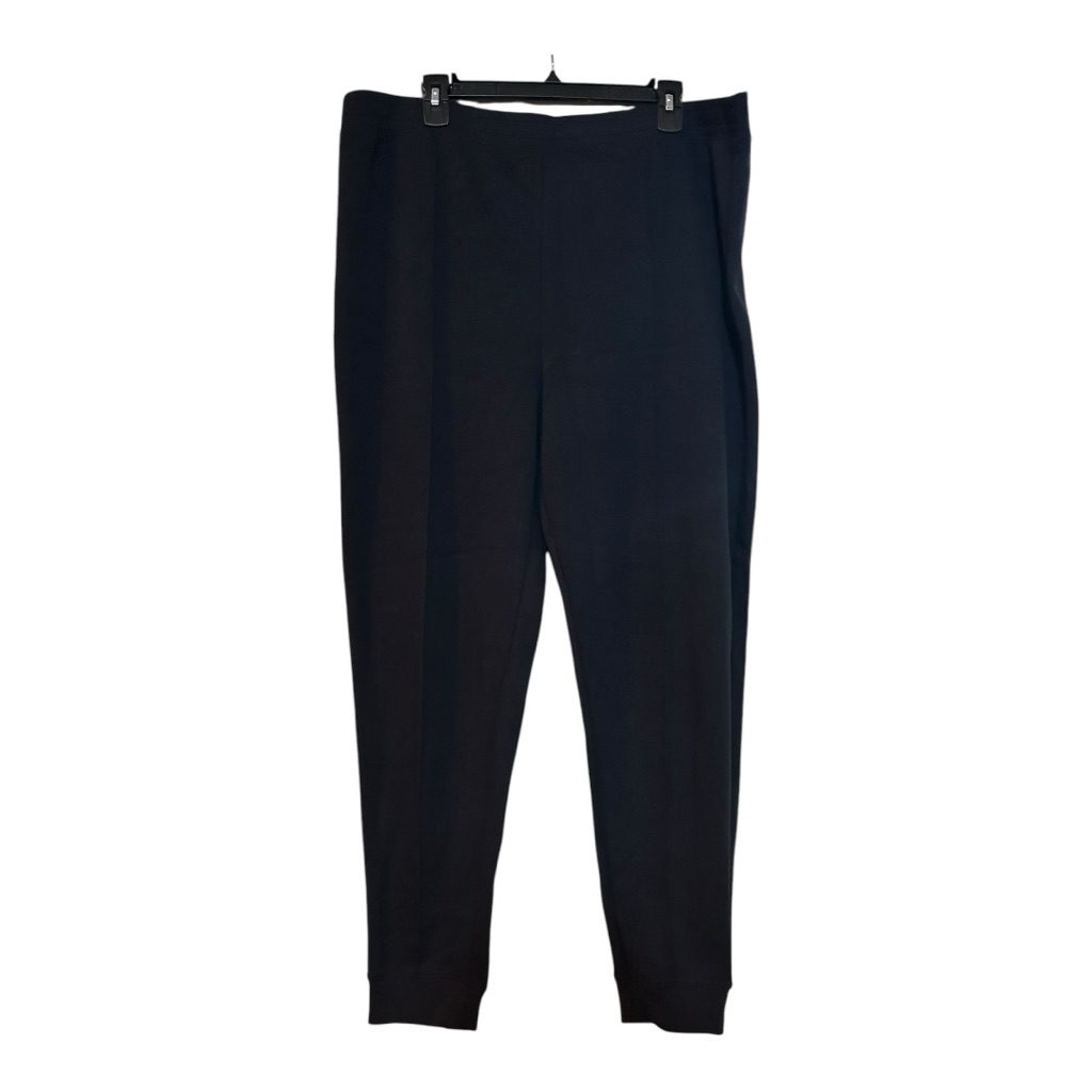 Jet Black Joggers Isaac Mizrahi Live!